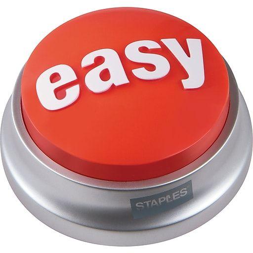 Staples Old Logo - Staples® Easy Button™