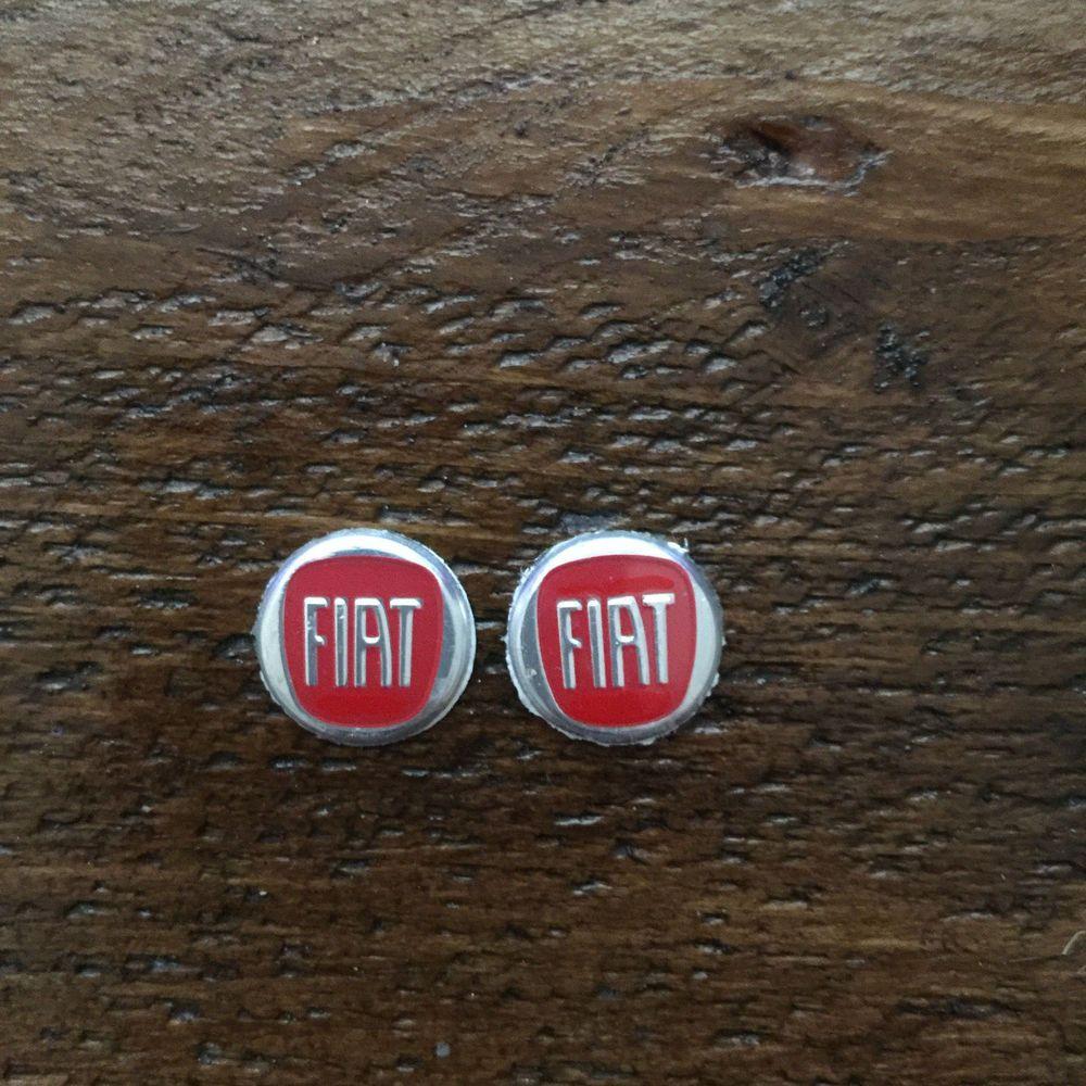 Fiat Logo - 2x FIAT Key Fob Badge Logo Emblem Replacement Sticker 15mm diameter ...