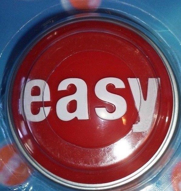 Staples Old Logo - Staples Talking That Was Easy Button Complete With Batteries 2005 | eBay