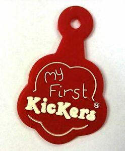 FOB Flower Logo - Kickers Flower Fleurette Badge Tab Red My First Kickers For Spare or