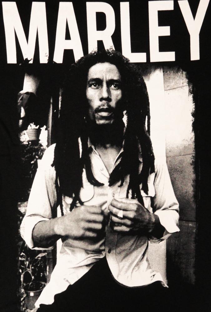 Bob Marley Black and White Logo - Bob Marley 