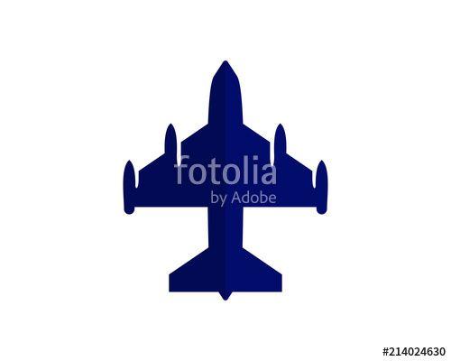 Blue Plane Logo - blue plane silhouette vehicle transport transportation conveyance ...