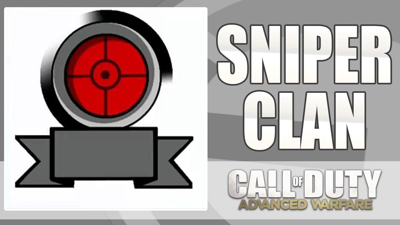 All Sniping Clan Logo - Advanced Warfare - Custom Sniper Clan Emblem Tutorial by YetiMachete ...