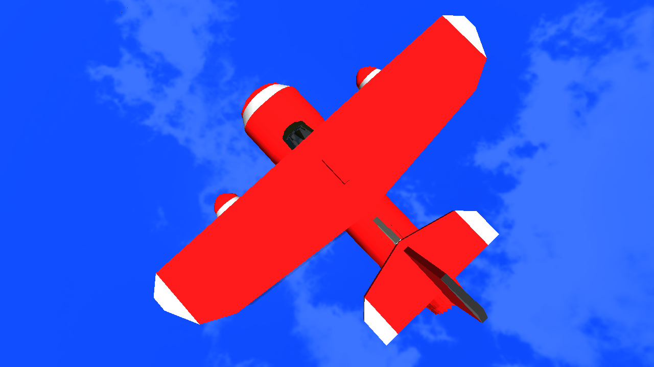 Blue and Red Plane Logo - SimplePlanes | Simple Plane logo blue
