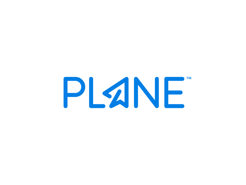 Blue Plane Logo - Plane Logo Design