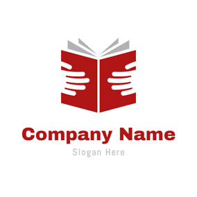 Red Book Logo - Free Book Logo Designs. DesignEvo Logo Maker