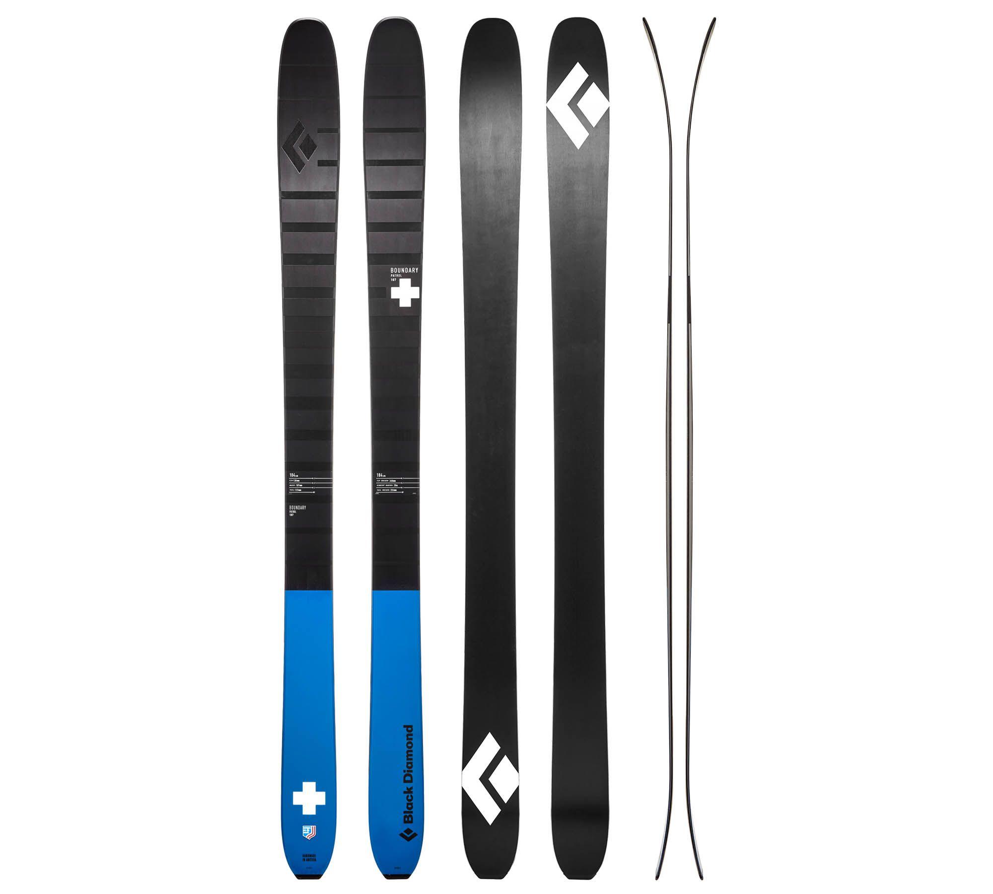 Black Diamond Ski Logo - Boundary Patrol 107 Ski Diamond Gear