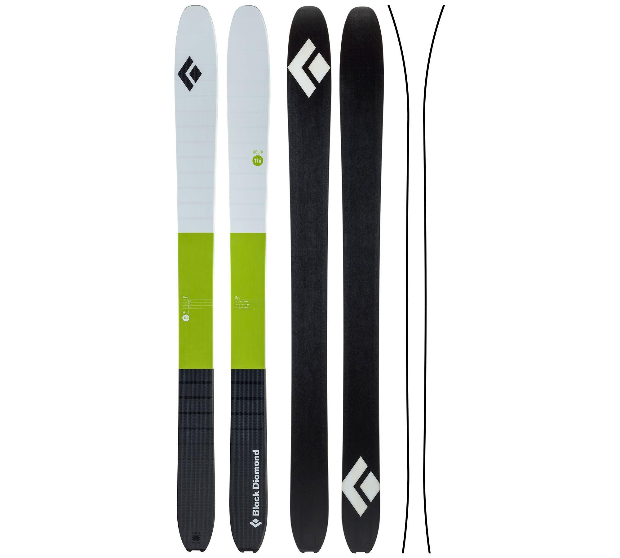 Black Diamond Ski Logo - Helio Ski 116 Diamond Gear