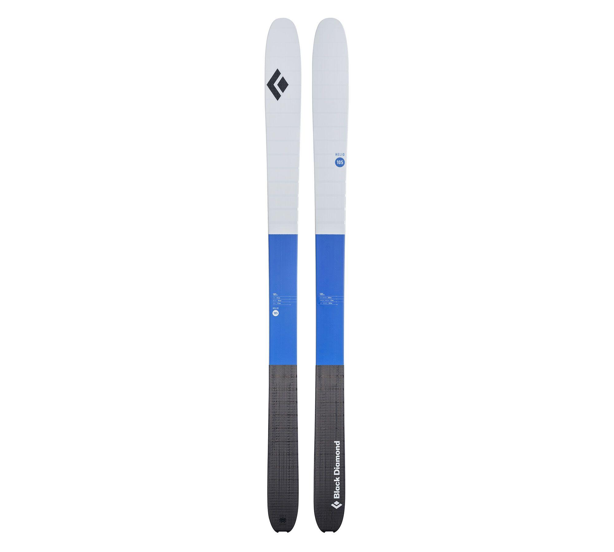 Black Diamond Ski Logo - Helio 105 Carbon Ski - Fall17 - Black Diamond Equipment