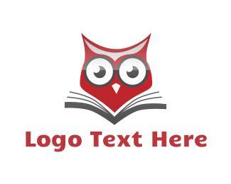 Red Book Logo - Book Logo Designs. Make Your Own Book Logo
