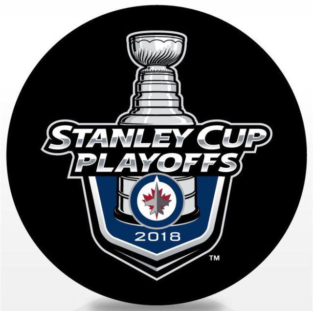 Jets Hockey Logo - Winnipeg Jets NHL 2018 Stanley Cup Playoffs Lock-up Souvenir Hockey ...