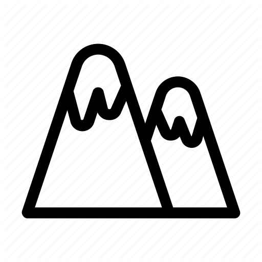 Snow Summit Logo - High, mountain, seasons, snow, summit, view, winter icon