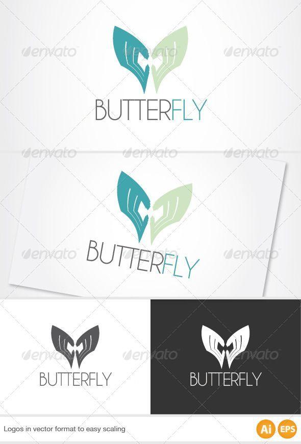 Internet Butterfly Logo - Butterfly Logo. Butterfly logo, Text fonts and Logos