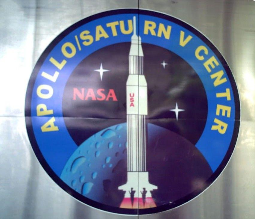 Saturn V NASA Logo - File:Apollo Saturn V Center Logo.jpg - Wikimedia Commons
