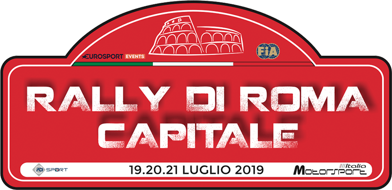 Red Capital E Logo - Rally di Roma Capitale 2019 ERC. European Rally Championship