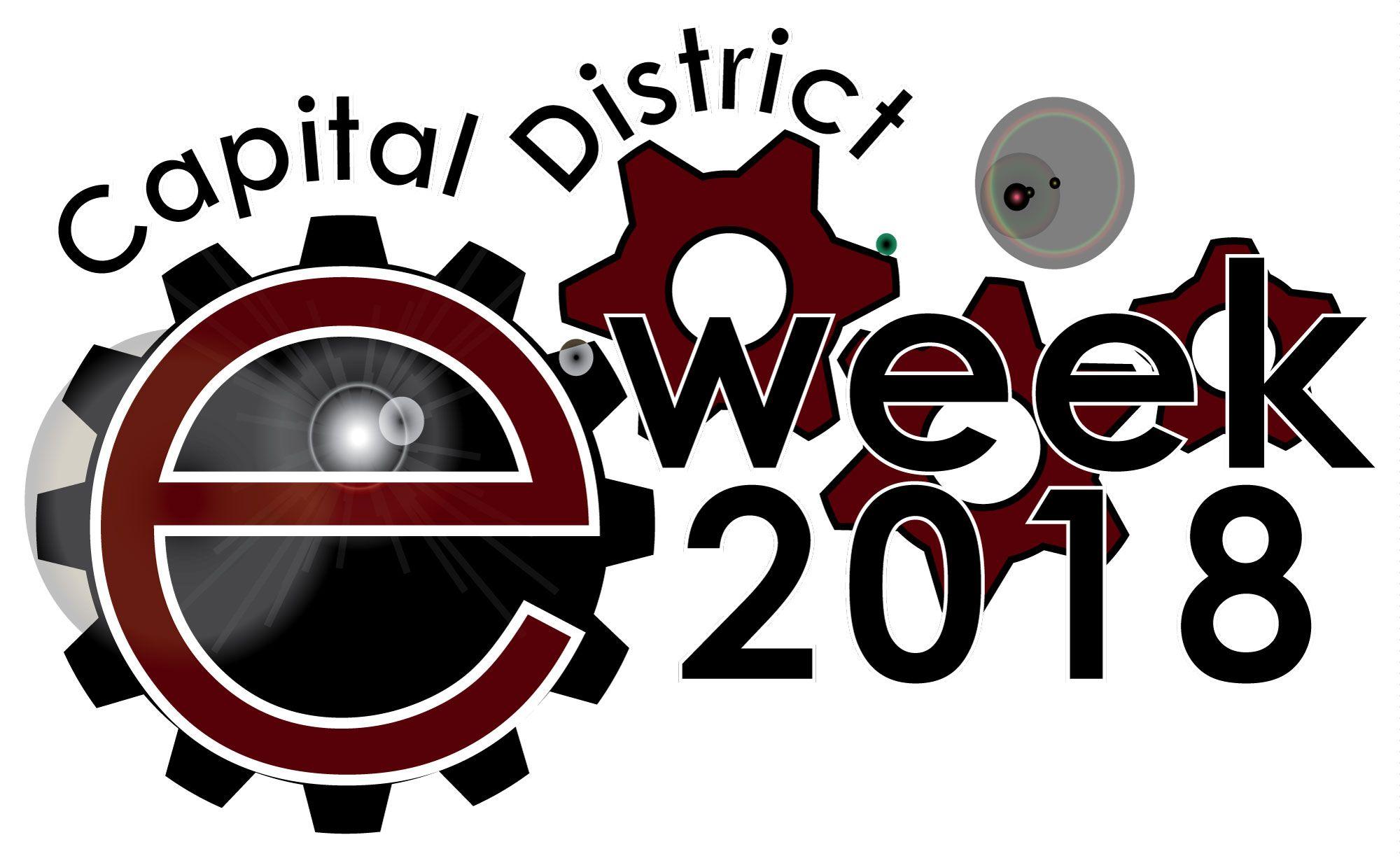 Red Capital E Logo - 38th Annual Capital District E-week - NYSSPE