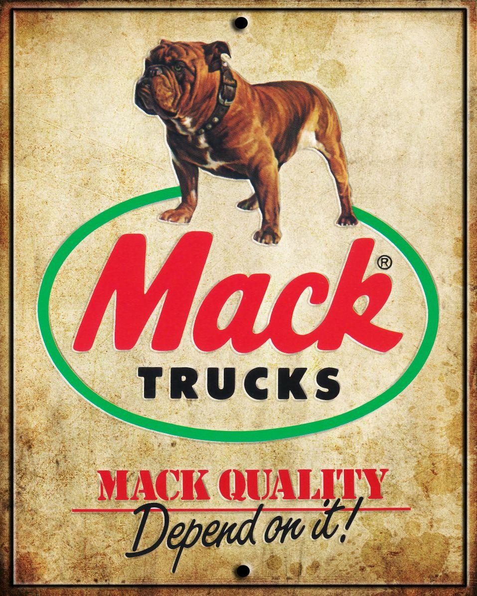 Old Mack Logo - Mack R V8 Mack Engine, 5 speed Mack trans., Camel Back