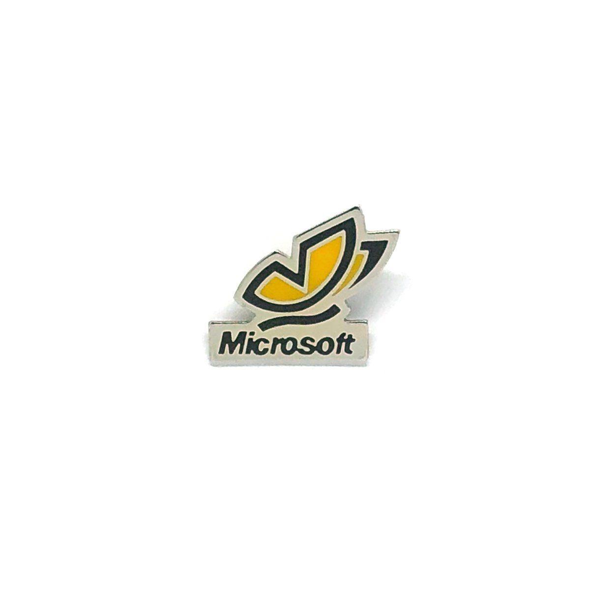 Microsoft Butterfly Logo - Vintage | Internet Pin Company