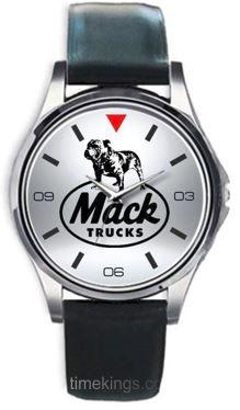 Old Mack Logo - Mack Trucks old Logo Leather Watch