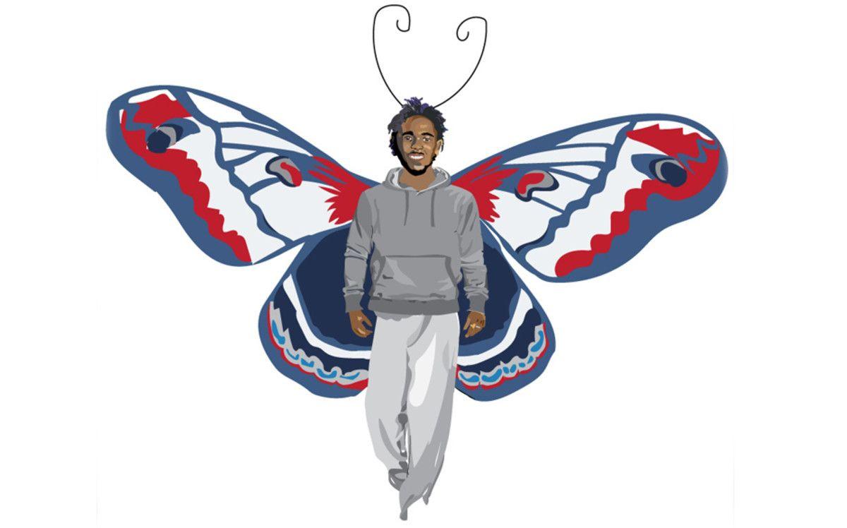 Internet Butterfly Logo - How the Internet Pimped Kendrick Lamar's Butterfly - DJBooth