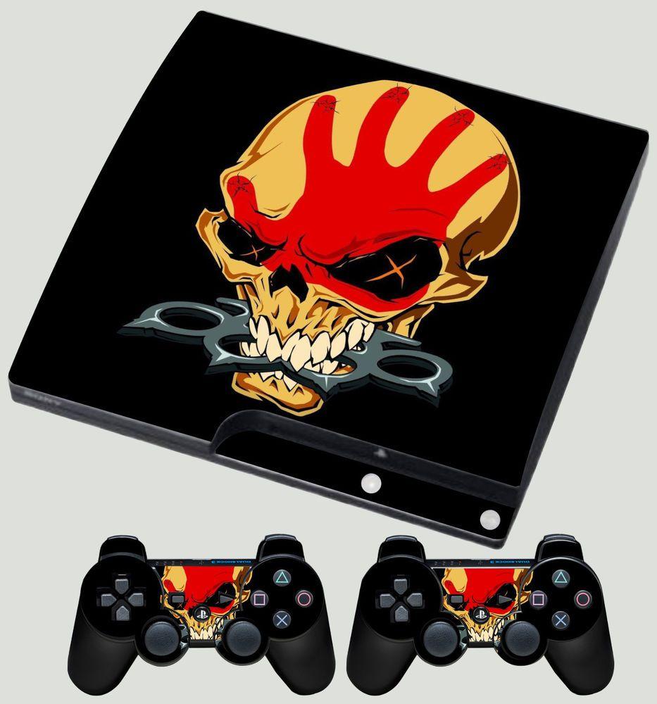 5FDP Logo - PLAYSTATION PS3 SLIM STICKER FIVE FINGER DEATH PUNCH 5FDP LOGO SKIN ...
