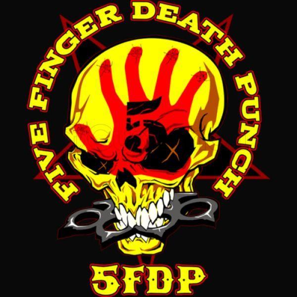 5Fpd Logo - Five Finger Death Punch 5FDP Apron | Customon.com