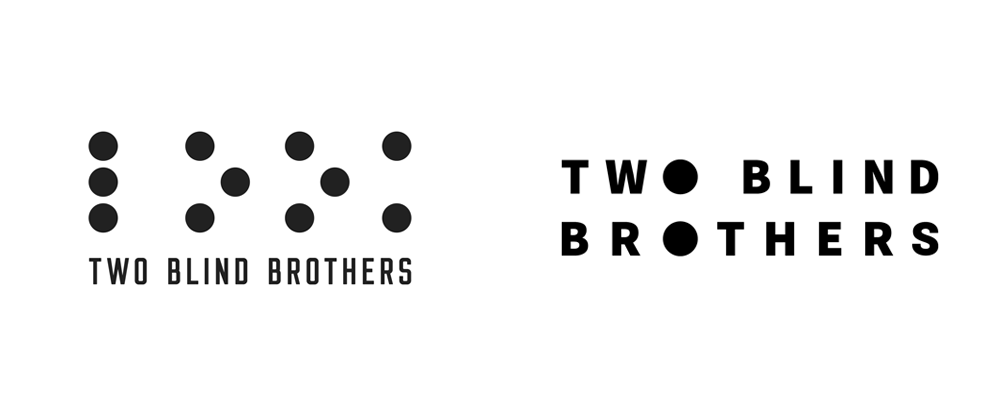 Blind Logo - Brand New: New Logo and Identity for Two Blind Brothers