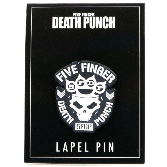 5FDP Logo - Authentic Five Finger Death Punch 5fdp Logo Lapel Pin
