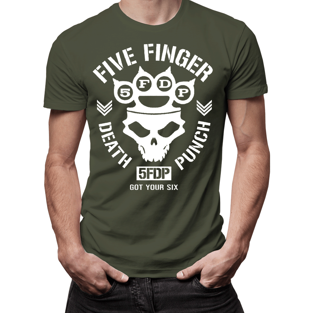 5FDP Logo - Knucklehead Tee – Five Finger Death Punch