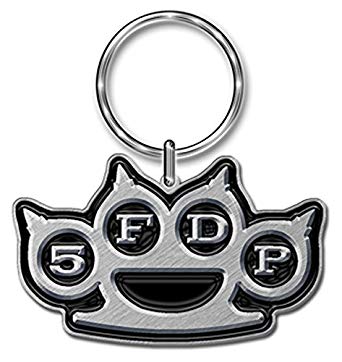 5FDP Logo - Officially Licensed Five Finger Death Punch 5FDP Logo Keyring at