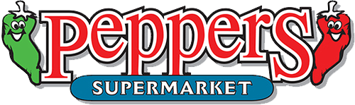 Red Supermarket Logo - Peppers Supermarket. The Official website of Deming Peppers Supermarket