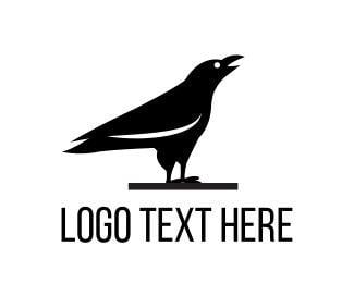 Raven Bird Logo - Raven Logo Maker | BrandCrowd