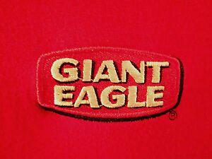 Red Supermarket Logo - GIANT EAGLE logo XL tee grocery store T shirt supermarket Pittsburgh ...