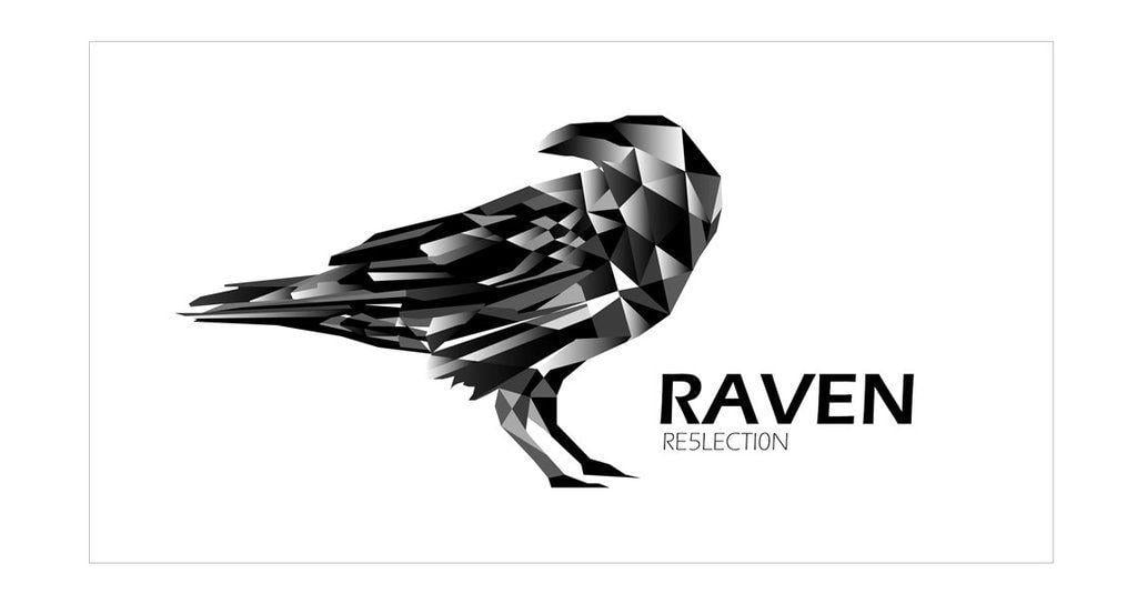 Raven Bird Logo - Raven Logo Vector by ArtReflex | Graphic Design: Images, GFX | Logos ...