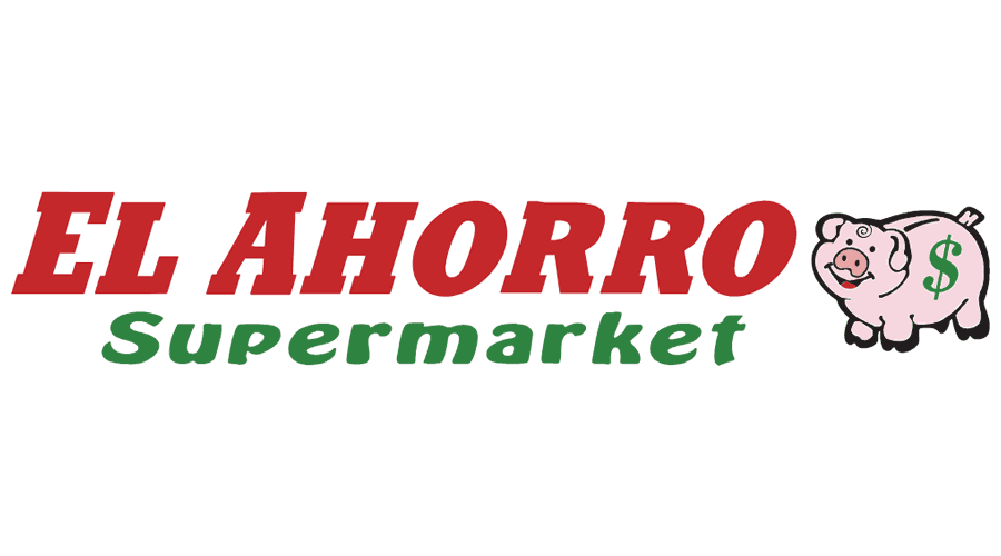 Red Supermarket Logo - El Ahorro Supermarket Logo Vector - (.SVG + .PNG)