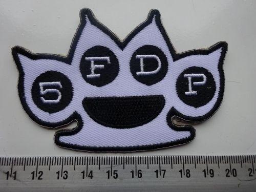 5FDP Logo - FIVE FINGER DEATH PUNCH - 5FDP LOGO | Patches | Riffs Merchandise