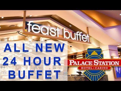 Palace Station Logo - ALL NEW 24 Hour Buffet at Palace Station Casino Hotel - YouTube
