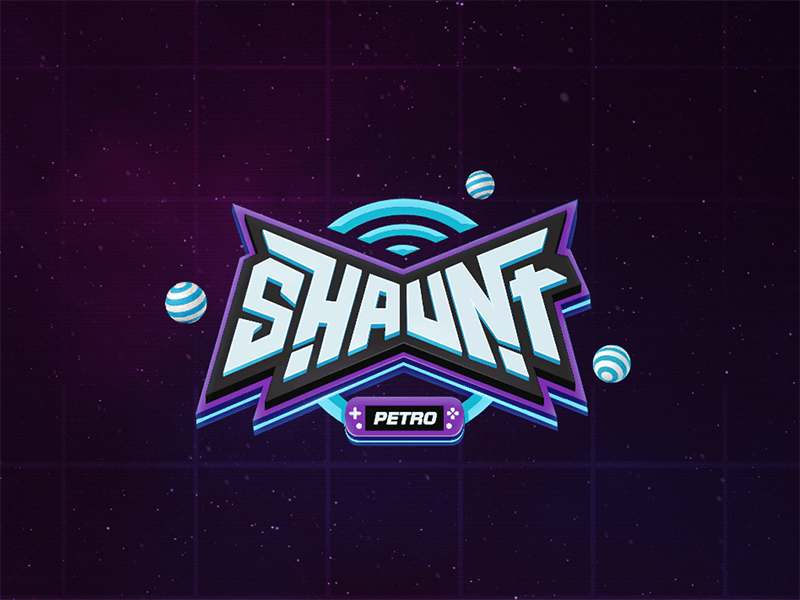 Twitch Streamer Logo - Shaunt - Logo Design | Game UI | Logo design, Logos, Design