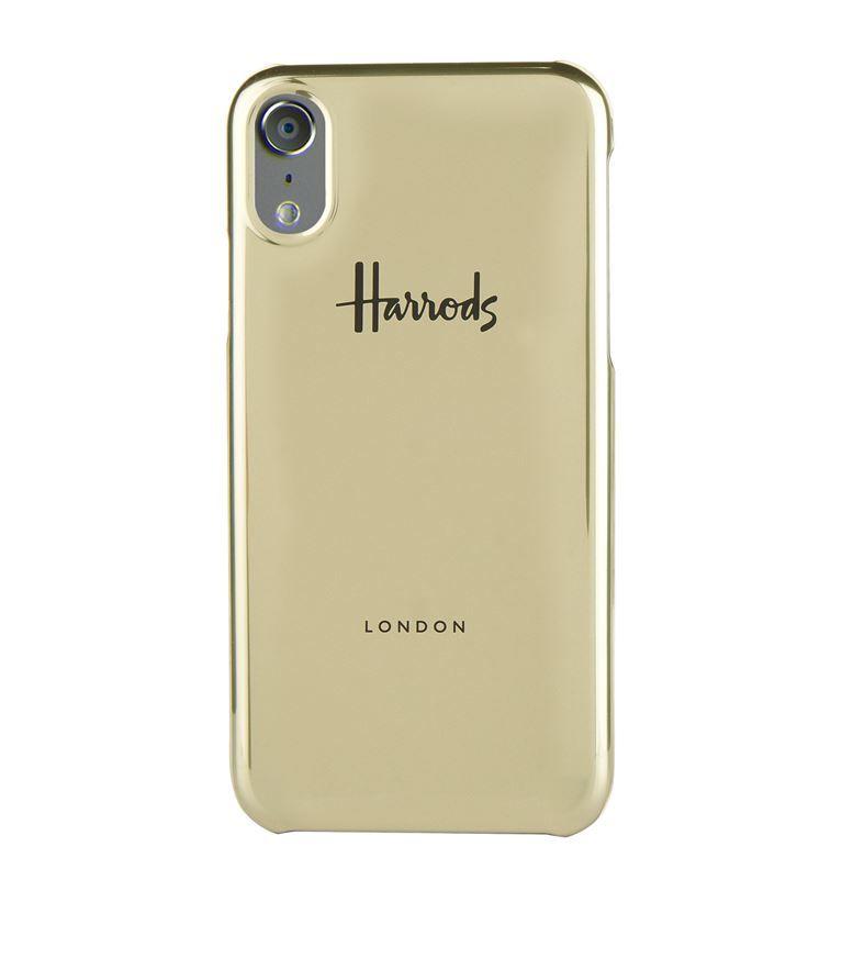 Gold Phone Logo - Harrods Logo iPhone X/XS Case | Harrods.com