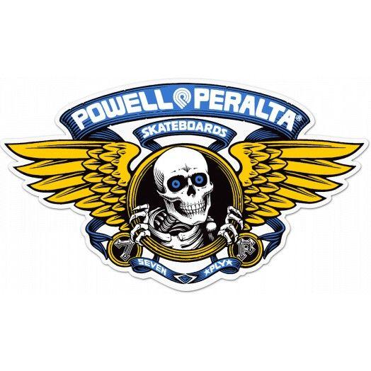 Skate Force Logo - Powell Peralta Winged Ripper 12 Die Cut Ramp Sticker