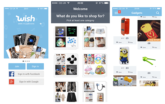Wish Shopping Online Logo - The 'Wish' app: Shopping made fun on iOS and Andro... - The giffgaff ...