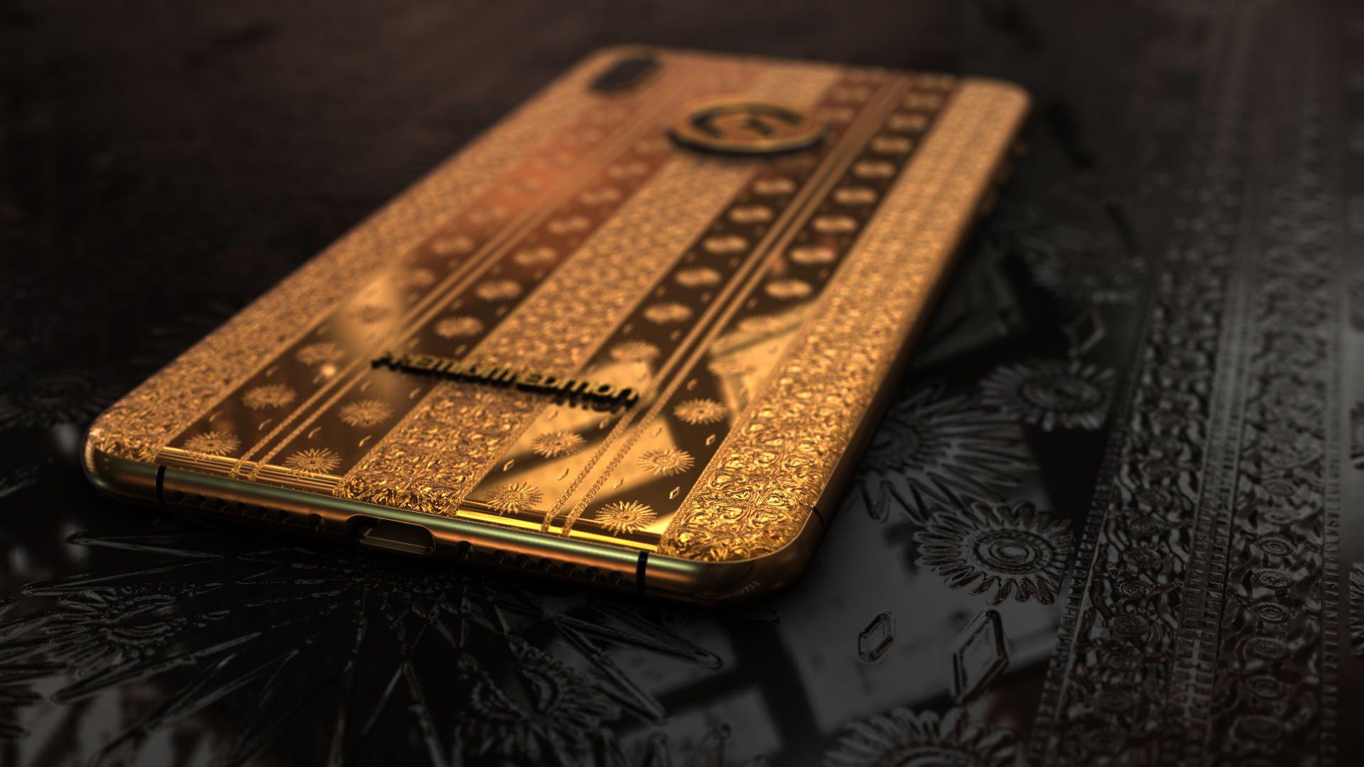 Gold Phone Logo - Phone X Gold Logo by VFXGRAPHIX | VideoHive