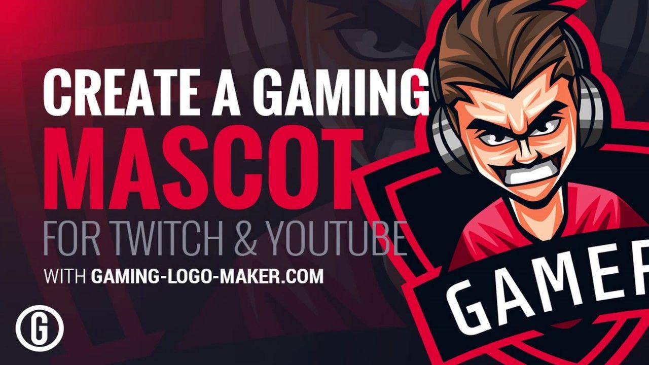 YouTube Gamer Logo - Erstelle dein Gaming Logo Maskottchen für Twitch und Youtube ...