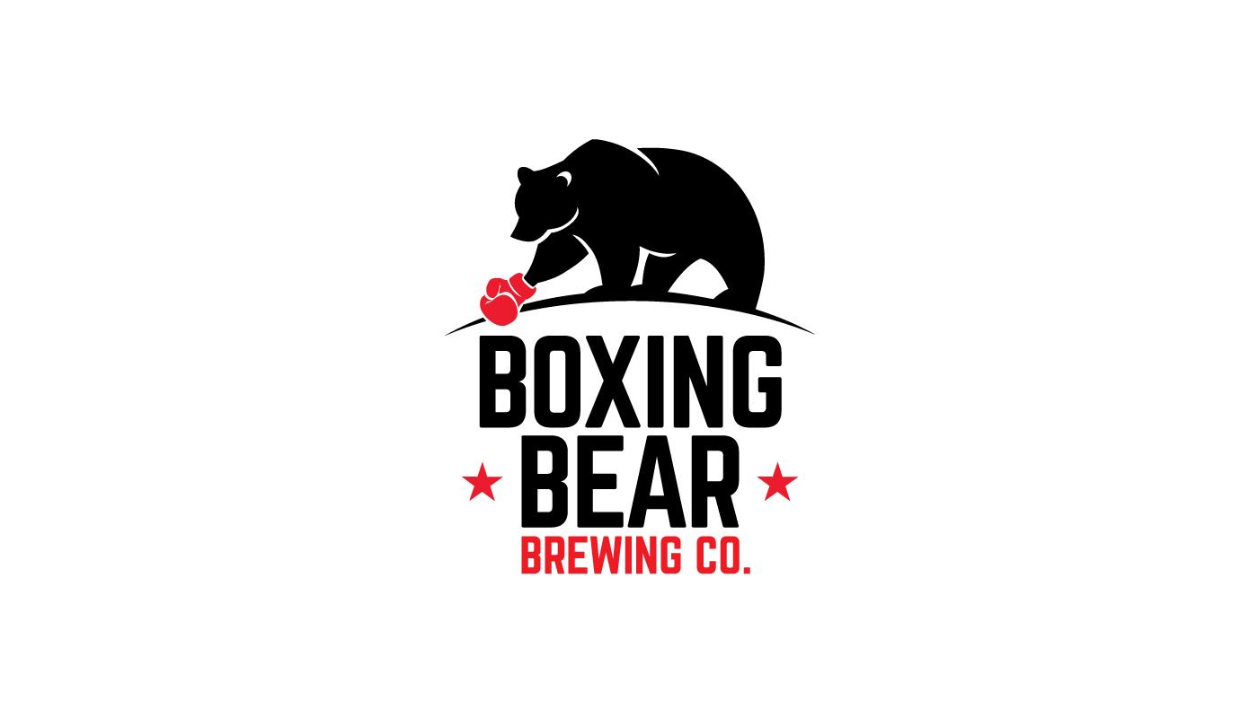 Boxing Bear Logo - Boxing Bear Brewing Company