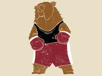 Boxing Bear Logo - Corey Thomas / Tags / bear | Dribbble