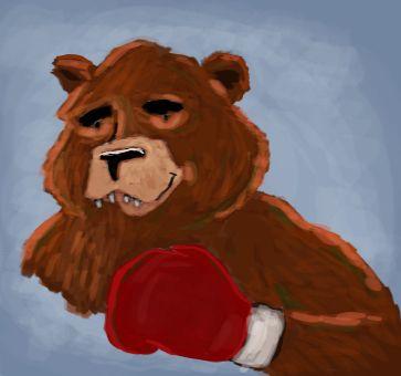 Boxing Bear Logo - Boxing Bear - Mike G. Illustration