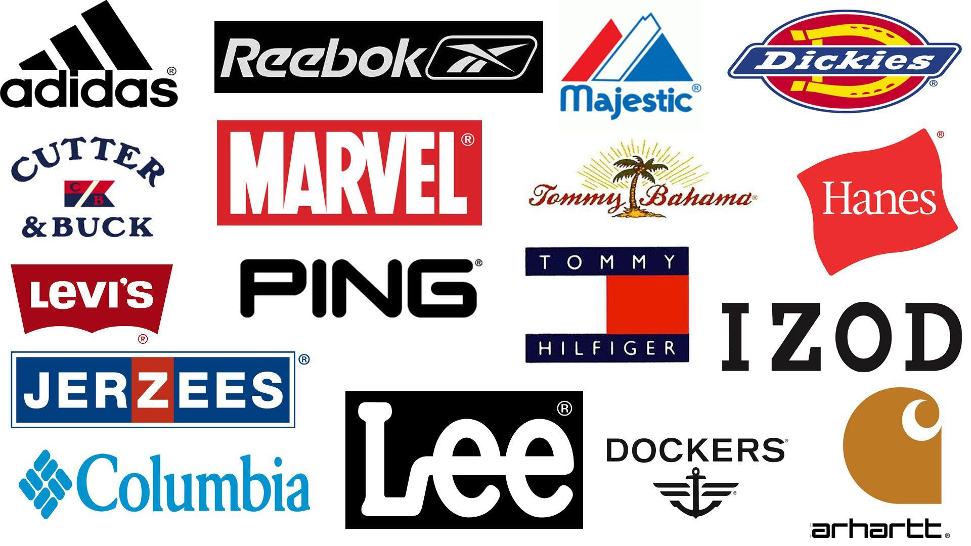 Clothing Company Logos List