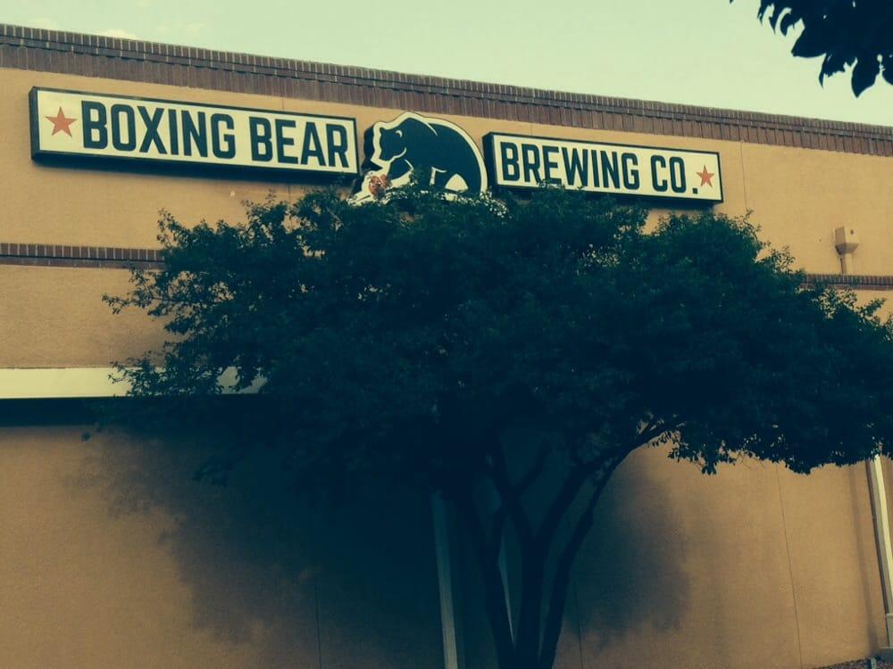 Boxing Bear Logo - Boxing Bear logo. We saw a baby raccoon in the tree! - Yelp