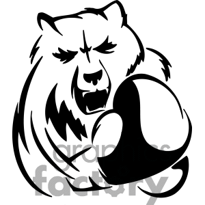 Boxing Bear Logo - boxer clip art image Clipart Image