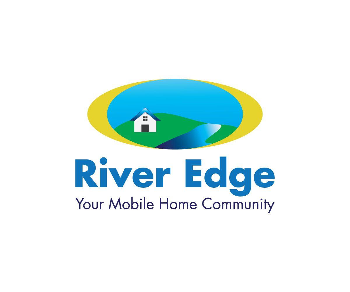 Mobile Home Logo - Serious, Elegant, Golf Course Logo Design for River Edge Your Mobile